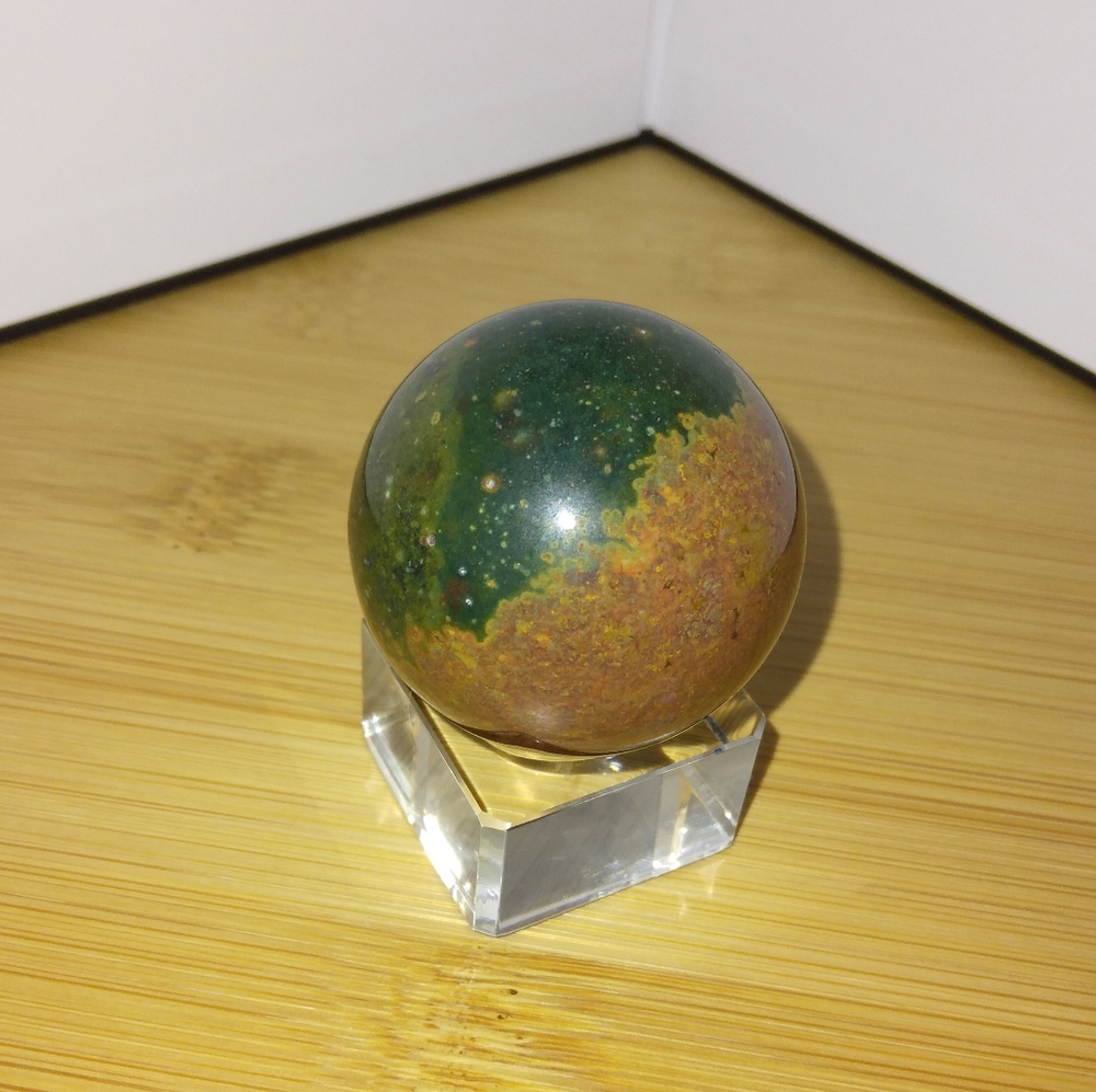 Ocean Jasper Sphere